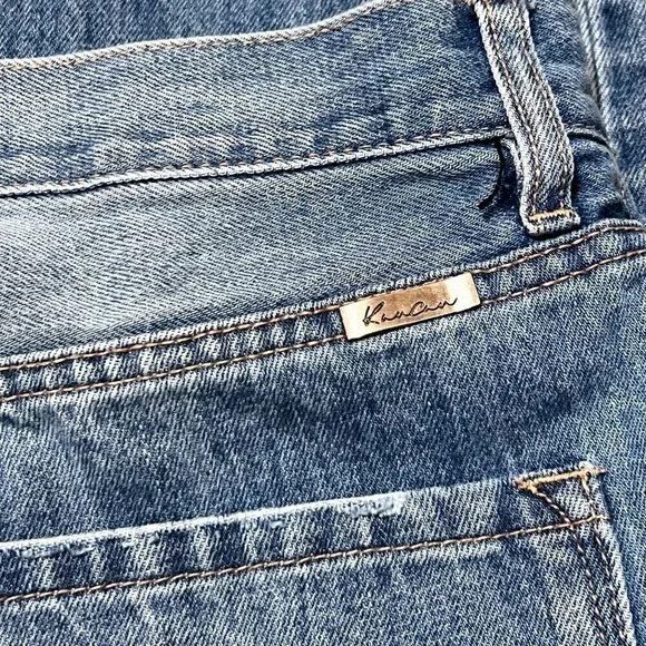 KanCan Women's Dixon Ultra High Rise 90's Boyfriend Jeans Medium Wash Size 15/31 - Picture 11 of 11